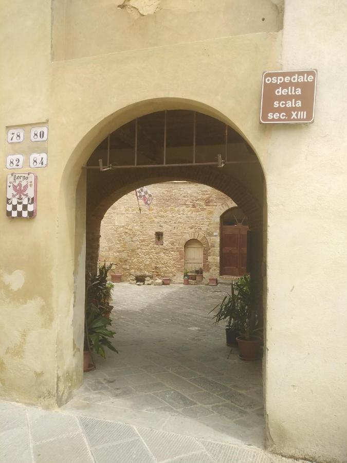 Residenza Storica Il Pozzo Appartement San Quirico dʼOrcia Buitenkant foto