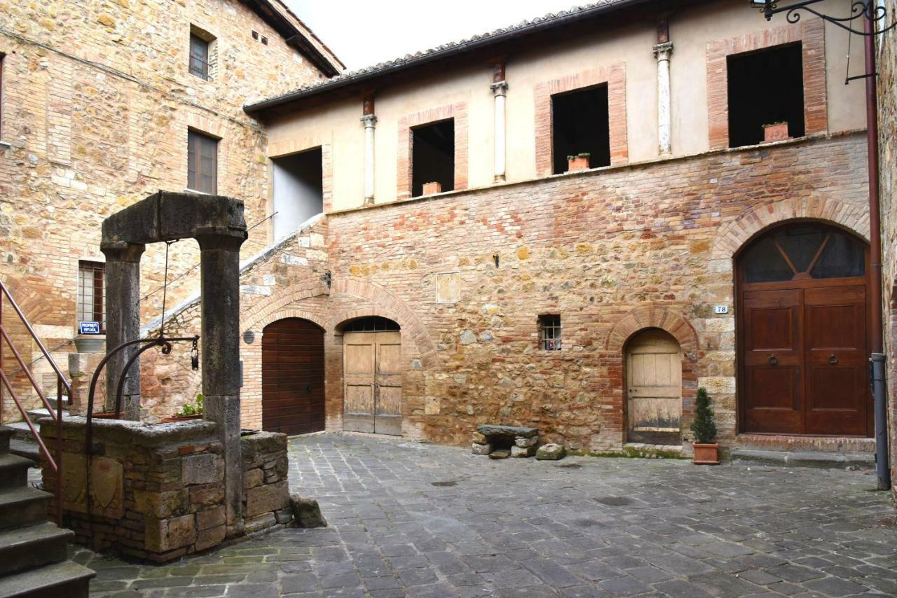 Residenza Storica Il Pozzo Appartement San Quirico dʼOrcia Buitenkant foto